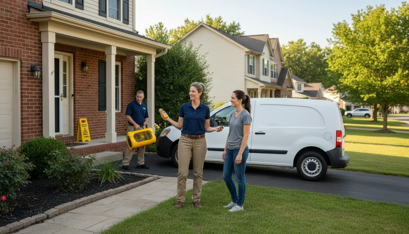 Water restoration image for Fire And Smoke Damage Restoration in Slayton, MN